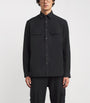 Stretch Gabardine Water-Repellent Overshirt