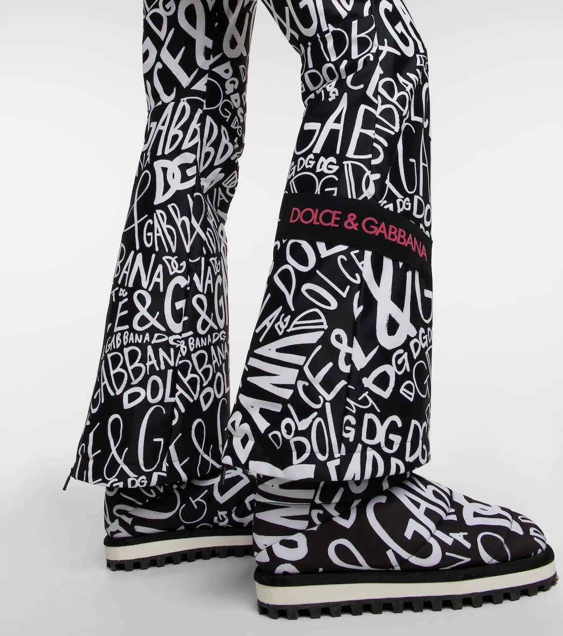 Dolce&Gabbana - Logo-print ski salopettes