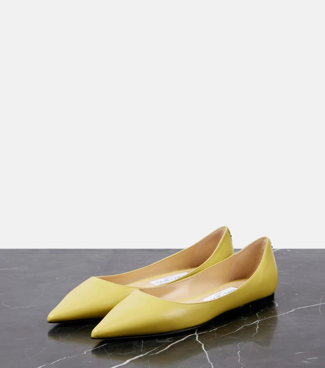 Jimmy Choo - Love leather ballet flats