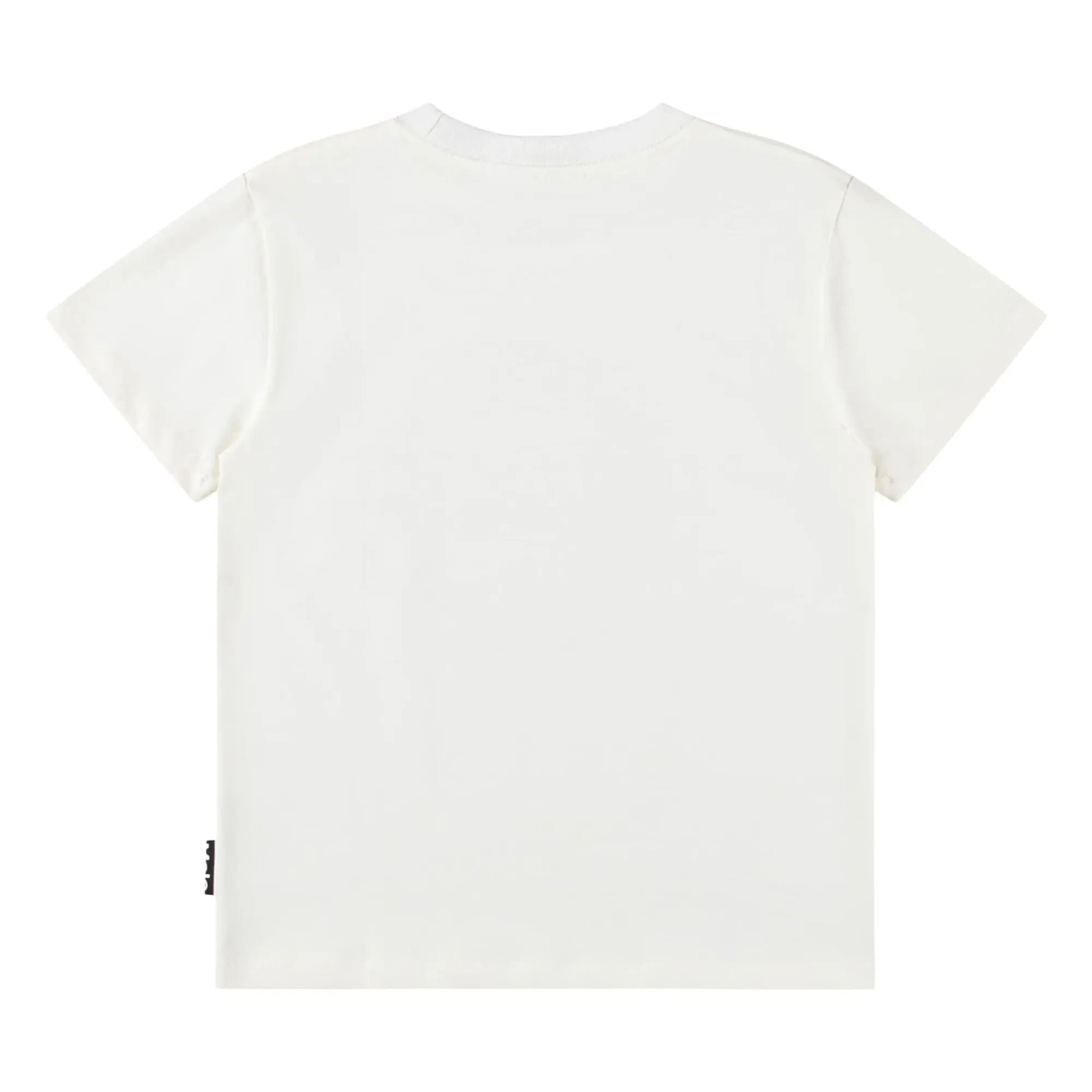 Molo - Roxo Ballon Coton Bio T-shirt | White