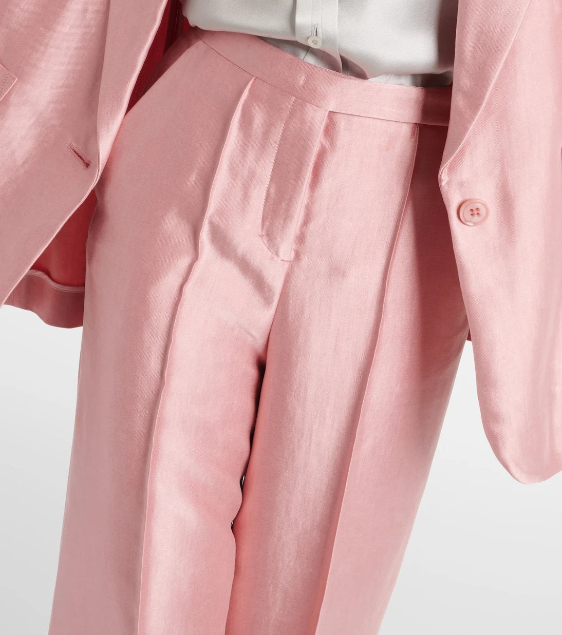 Dorothee Schumacher - Slouchy Elegance satin wide-leg pants