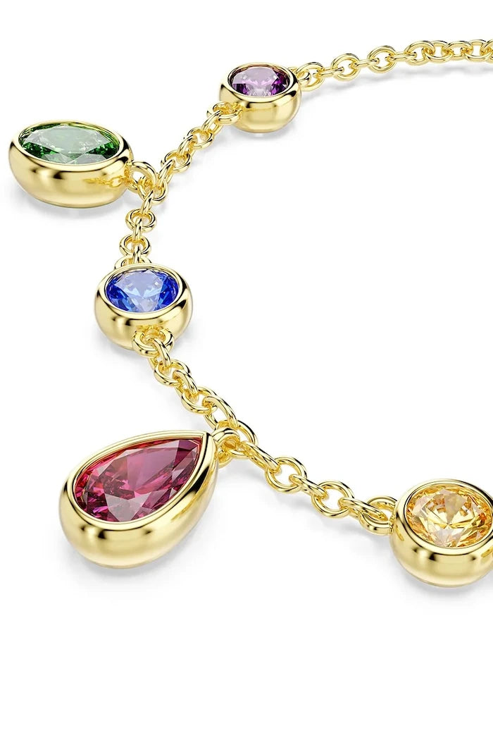 Swarovski kadın altın kaplama zirkonlu bileklik IMBER