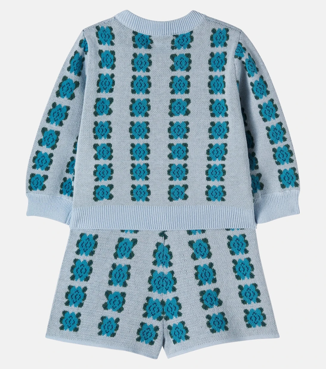 Tinycottons - Baby floral cotton cardigan