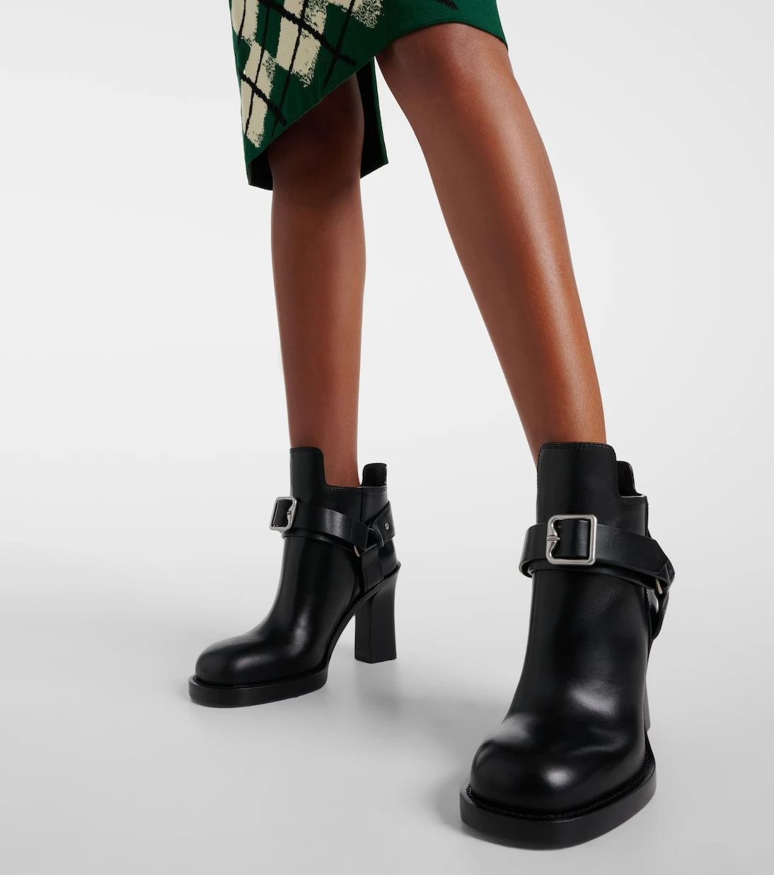 Burberry - Stirrup leather ankle boots