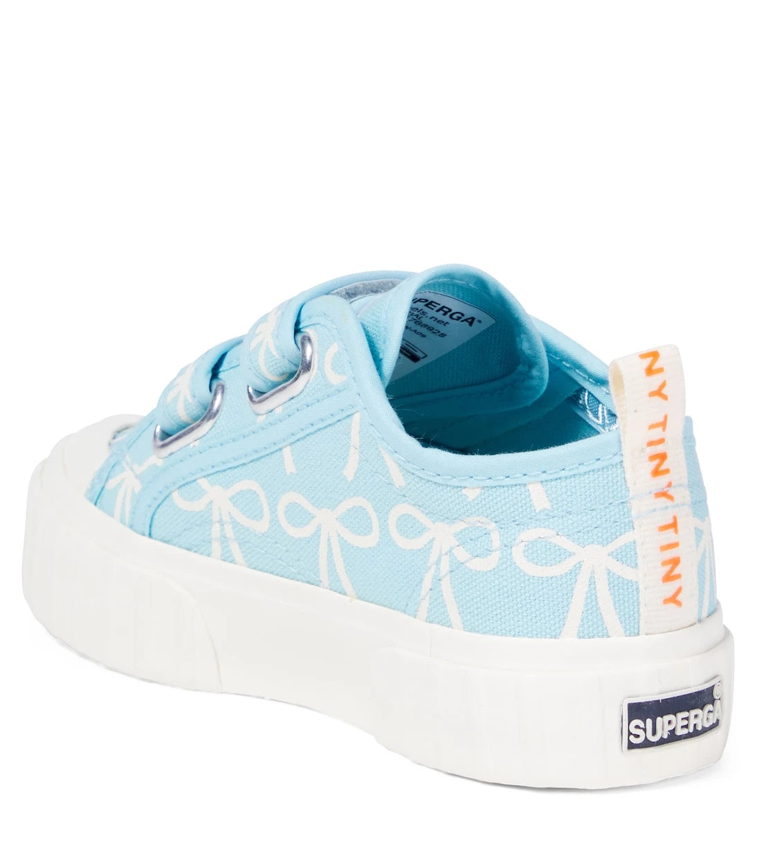 Tinycottons - x Superga Bows printed sneakers