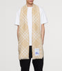 Burberry Wool-Silk Wide Check Scarf