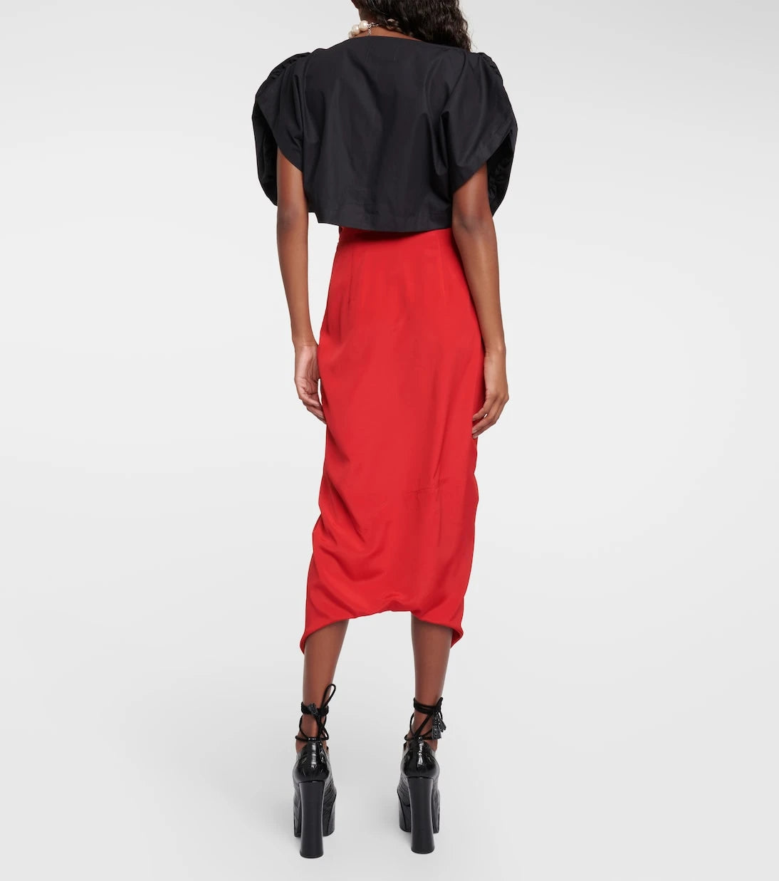 Vivienne Westwood - Heart cotton crop top