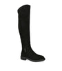 Black Suede Lexington Knee-High Boots