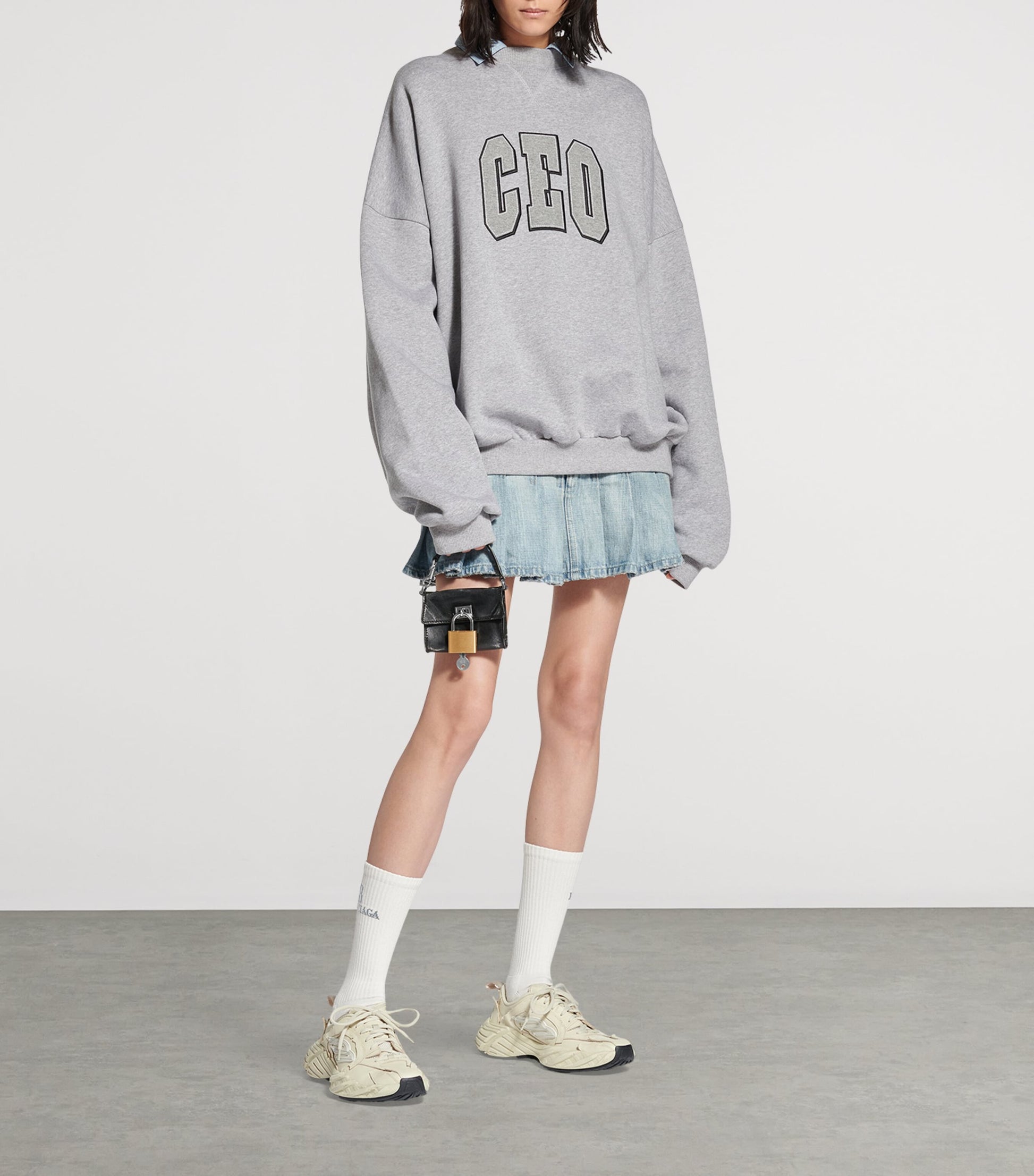 Grey Cotton CEO Sweatshirt