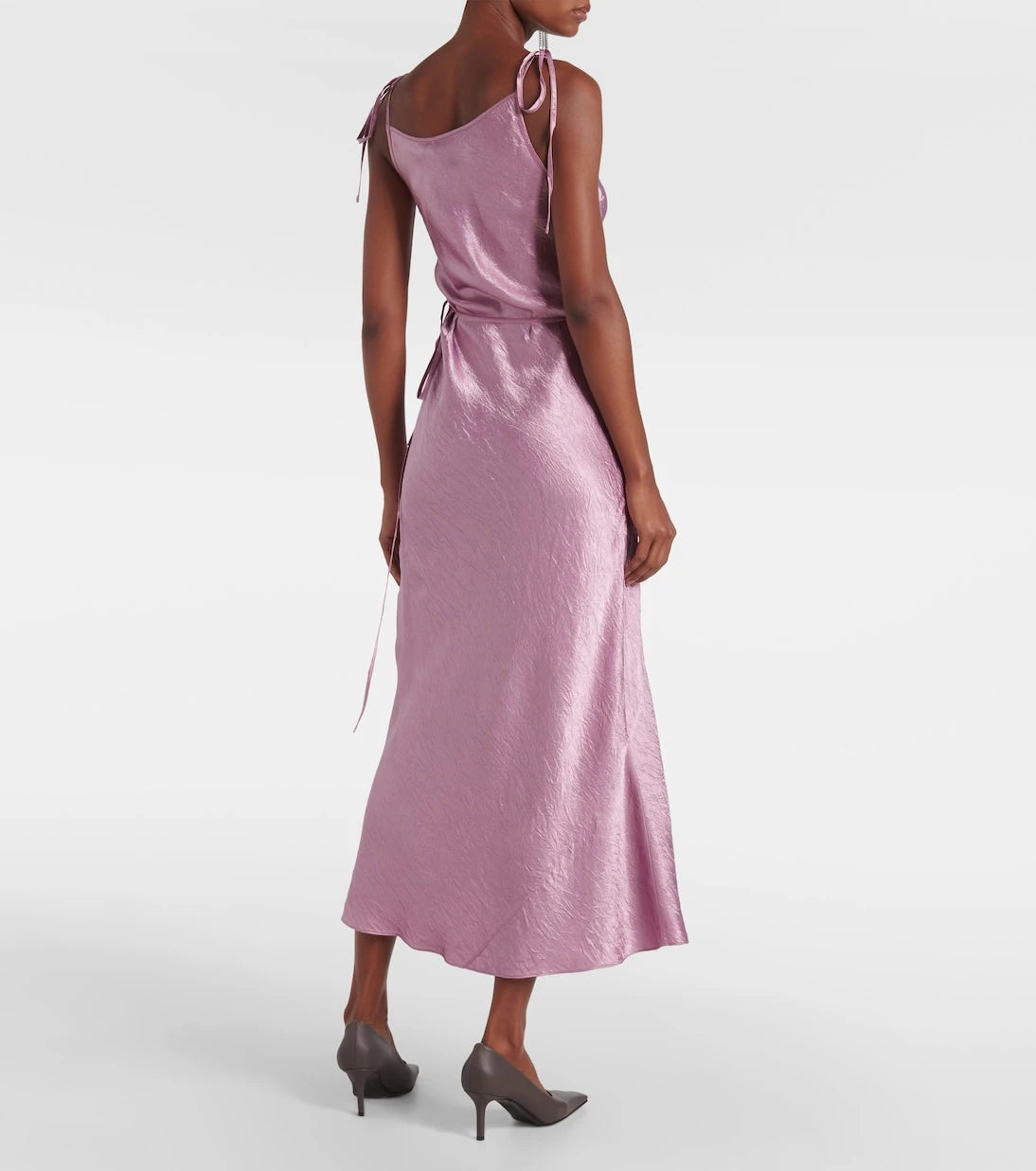 Acne Studios - Satin midi dress