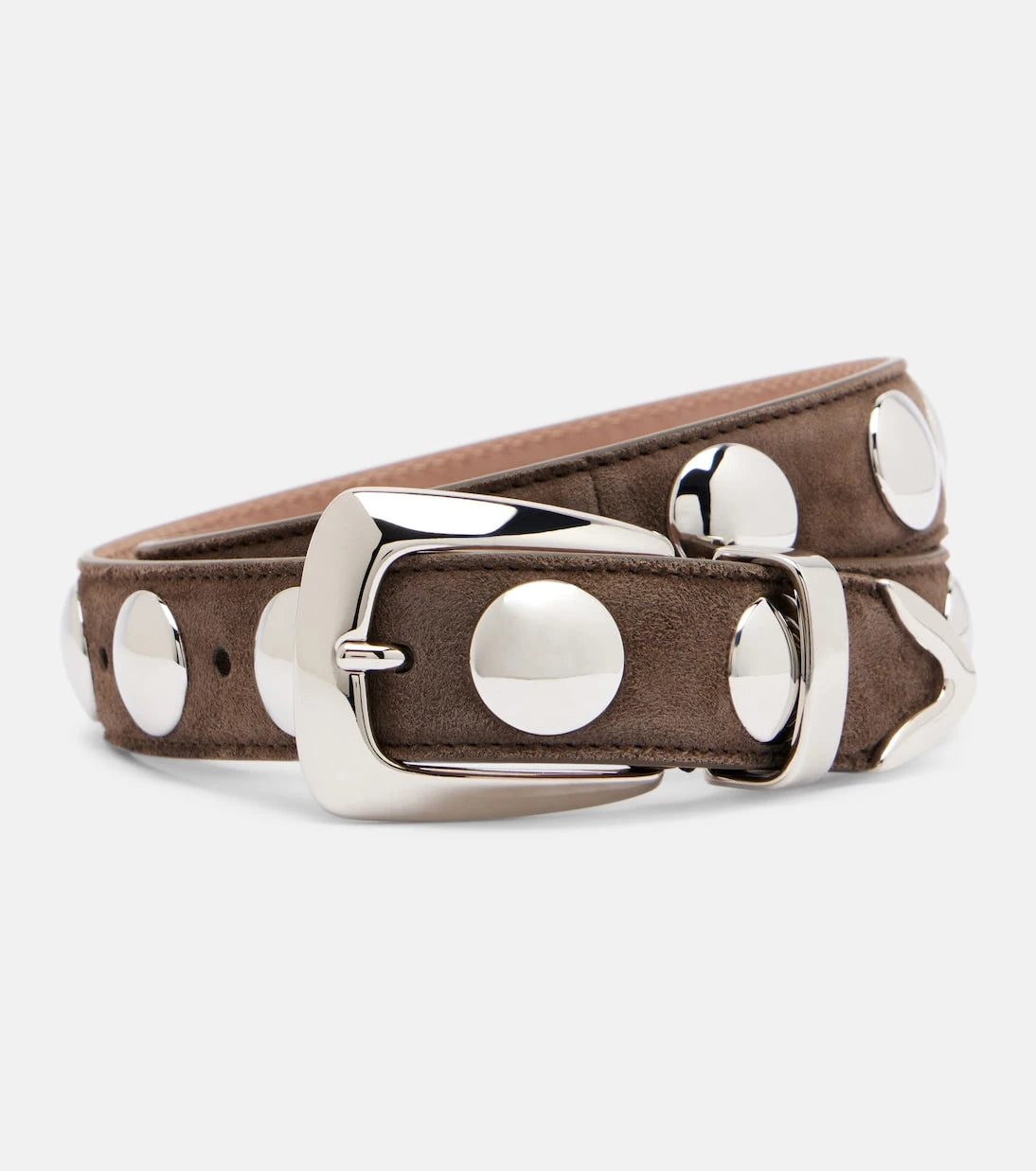 Khaite - Benny studded leather belt