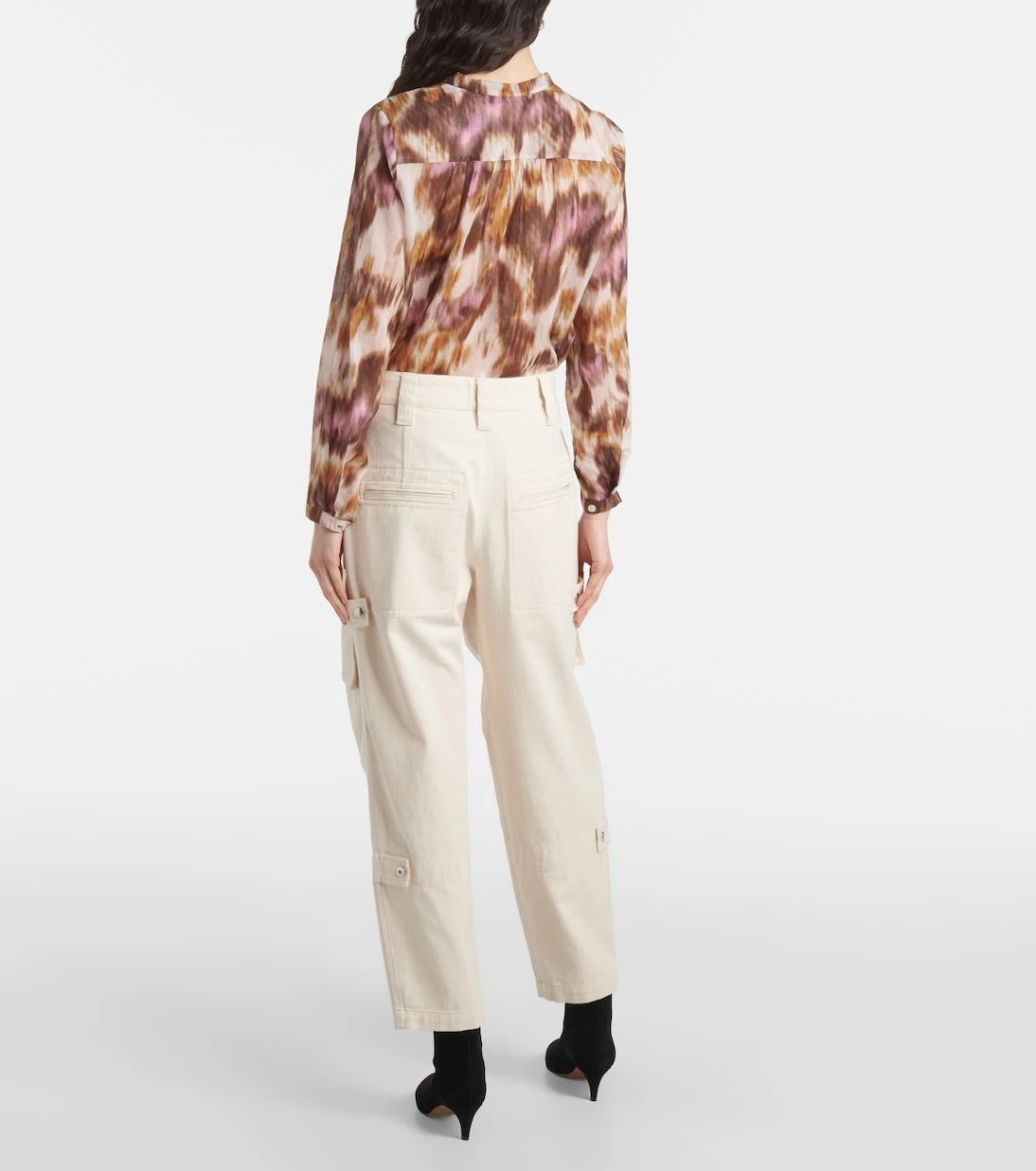 Marant Etoile - Jannick low-rise cotton cargo pants