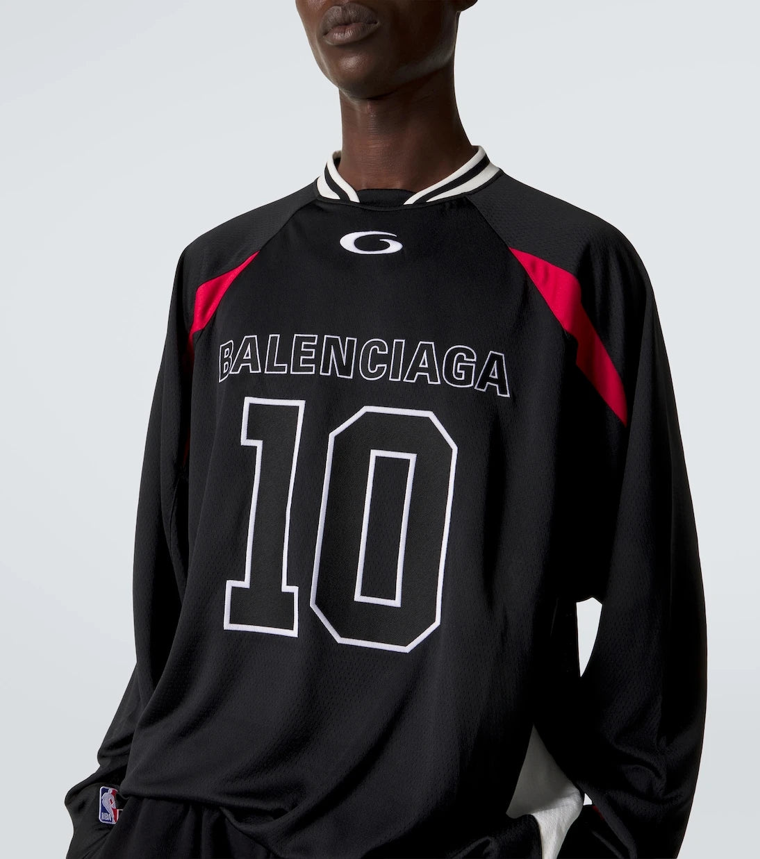 Balenciaga - x NBA logo jarse tişört