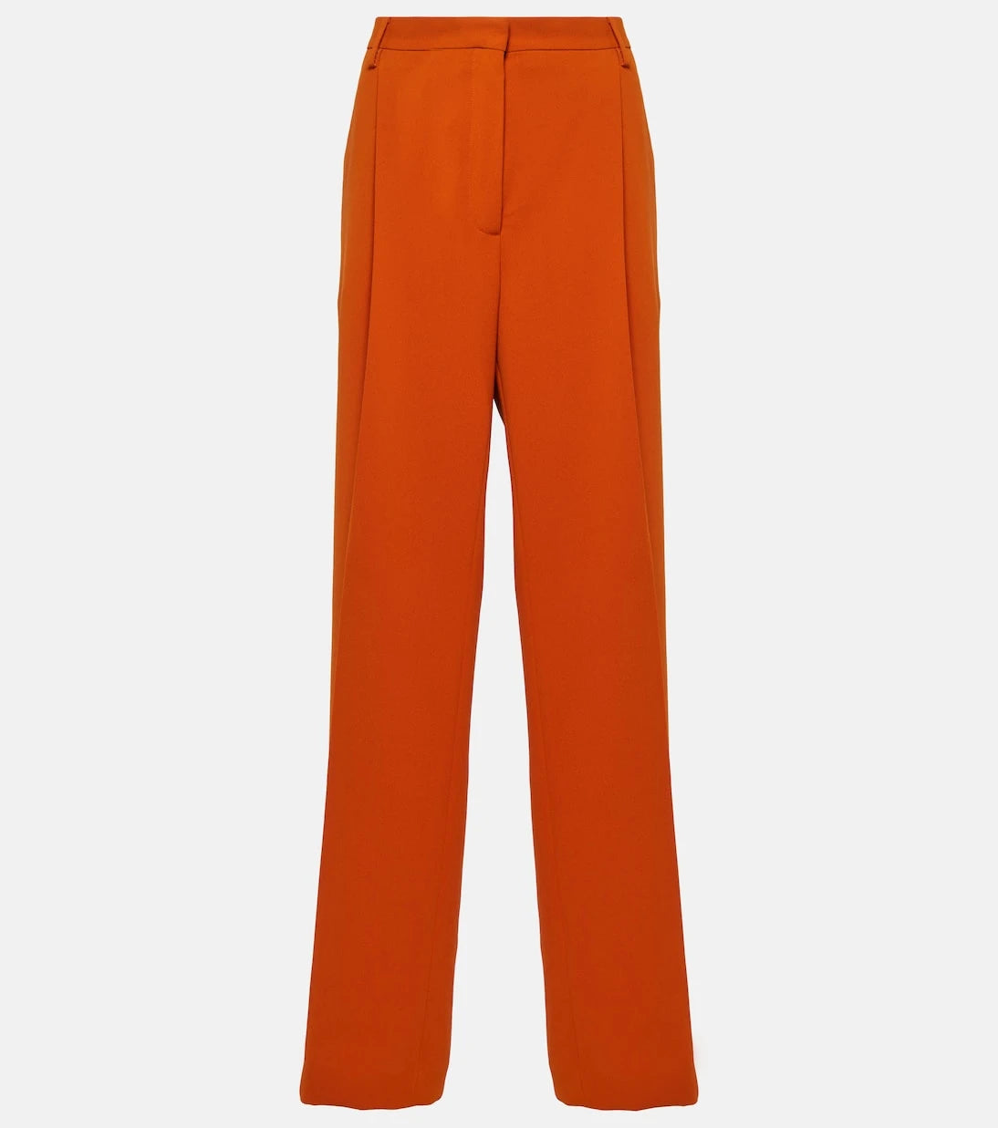 Dries Van Noten - High-rise crêpe straight pants