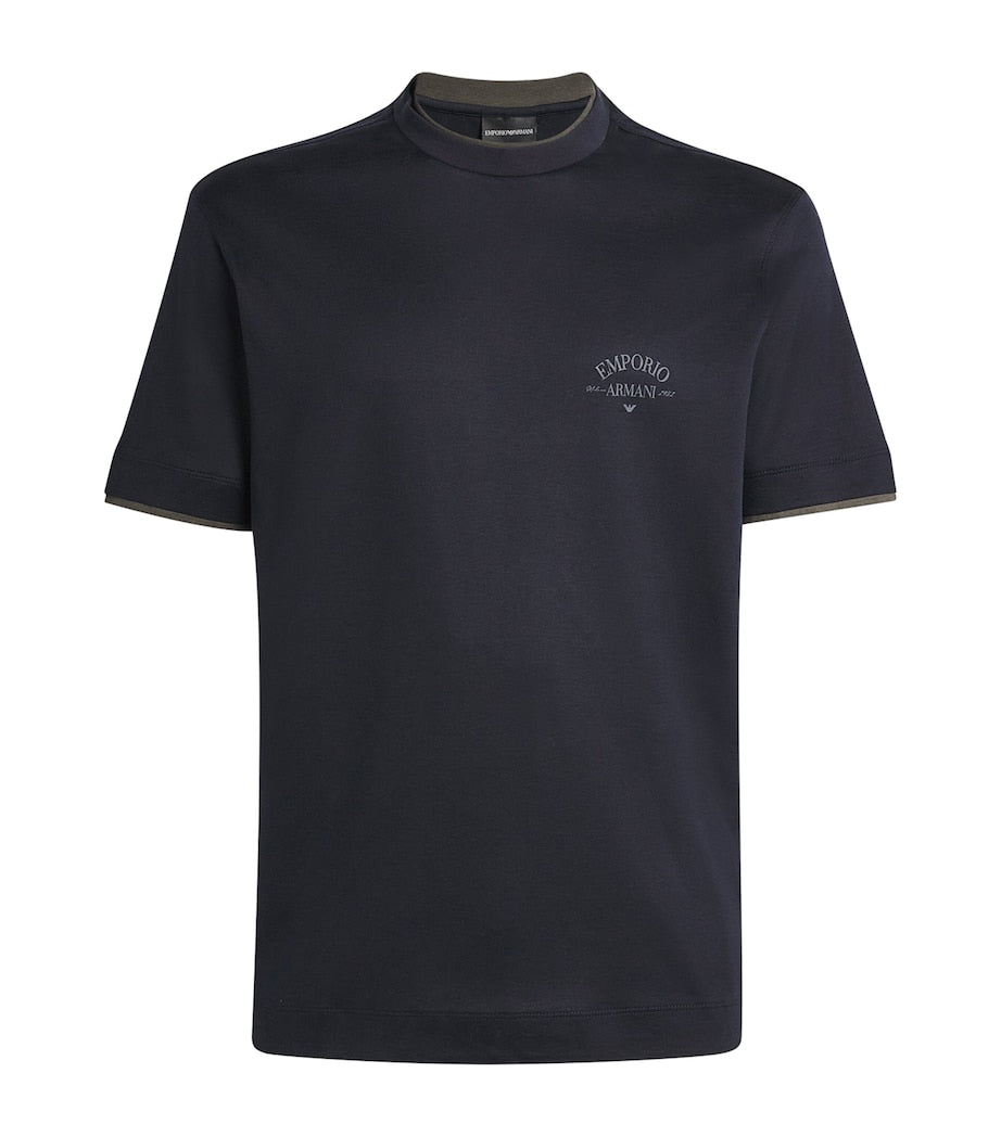 Emporio Armani Rubberised Logo T-Shirt