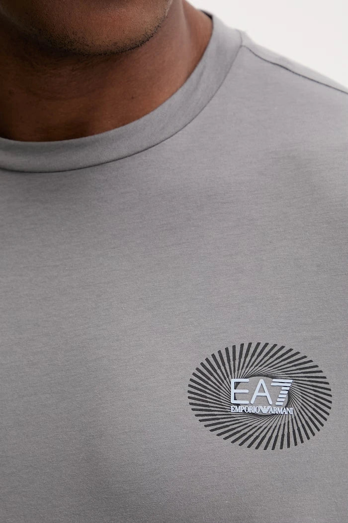 Памучна тениска EA7 Emporio Armani