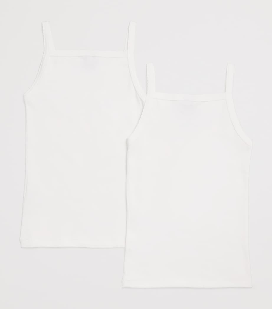 Petit Bateau Set of 2 Organic Cotton Vest Tops (2-14 Years)