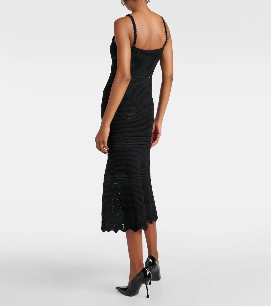 Self-Portrait - Crochet midi dress