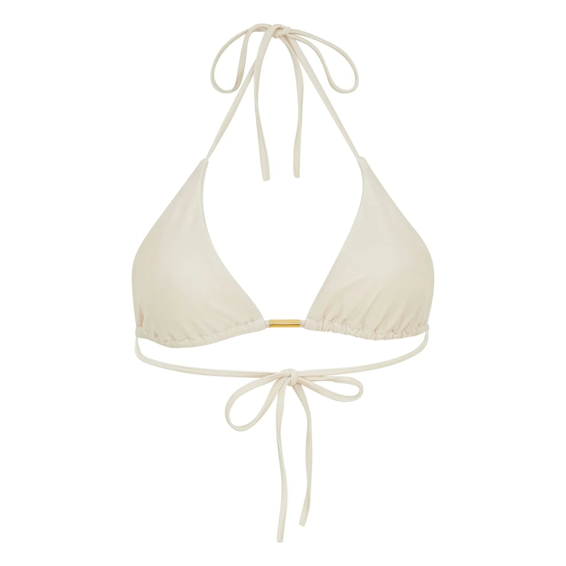 Alma Deia - Triangle Swimsuit Top Jenny | Off white