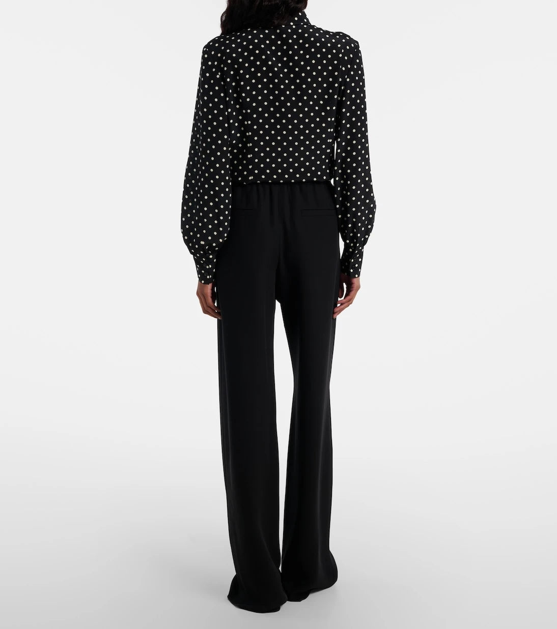 Valentino - Cady Couture wide-leg pants