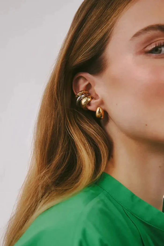Poz verme gümüş kadın küpeler Eternal no.1 Earrings