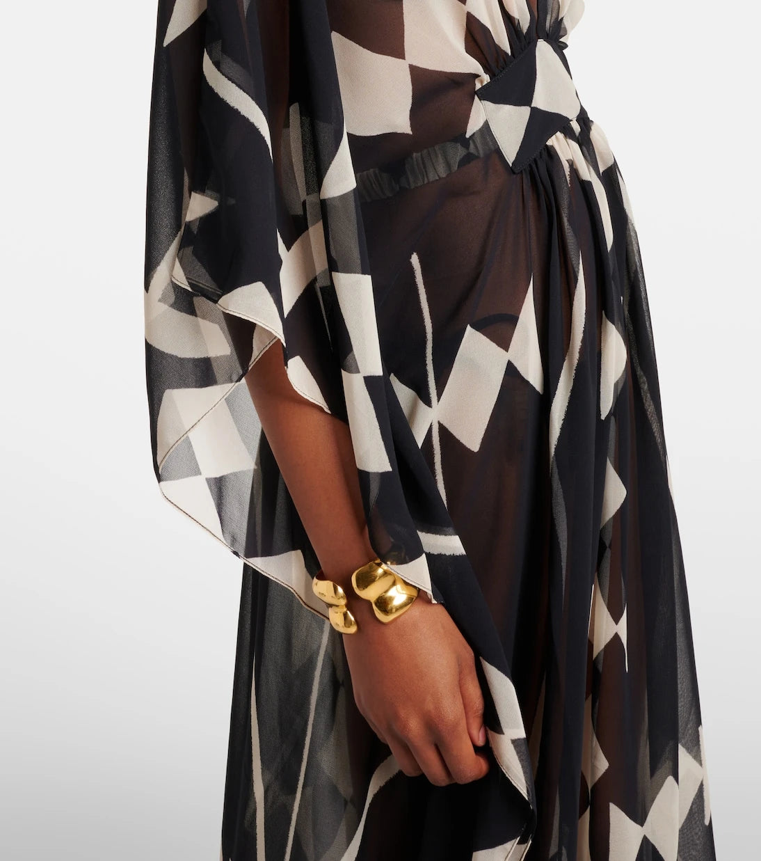 Johanna Ortiz - Printed georgette maxi dress