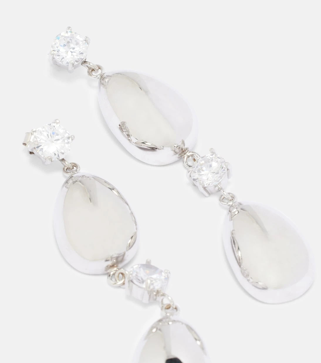 Magda Butrym - Crystal-embellished drop earrings