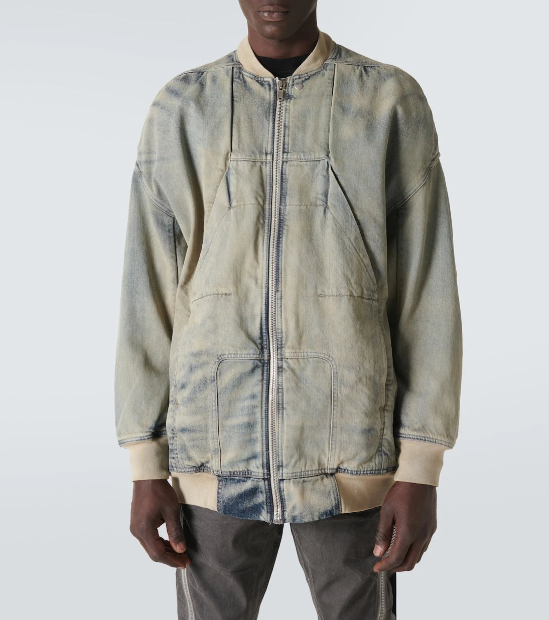 Rick Owens - Sphinx Jumbo dyed denim jacket