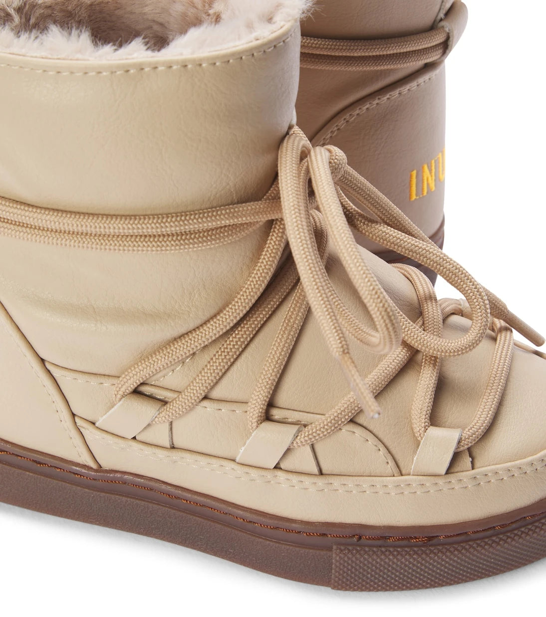 Inuikii Kids - Grape faux leather snow boots