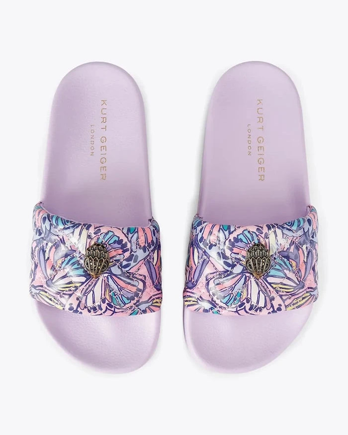 Kurt Geiger London Meena Eagle Lilac Kadın Terlik