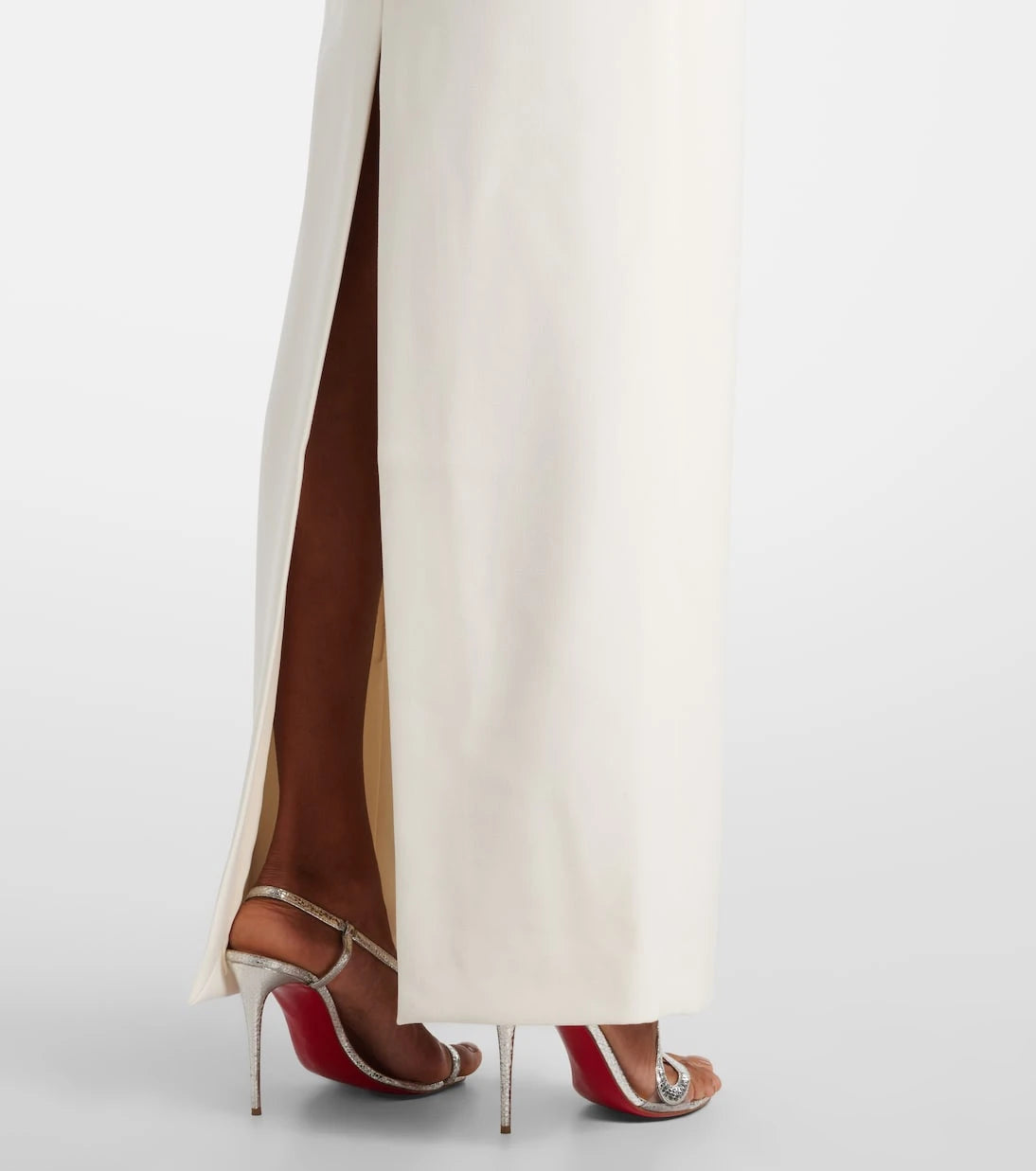 Roland Mouret - İşlemeli krep elbise