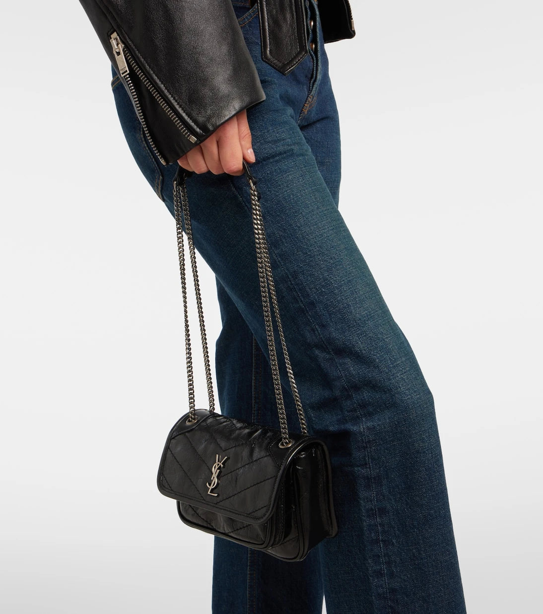Saint Laurent - Niki Mini leather shoulder bag