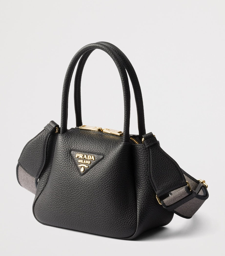 Mini Leather Top-Handle Bag