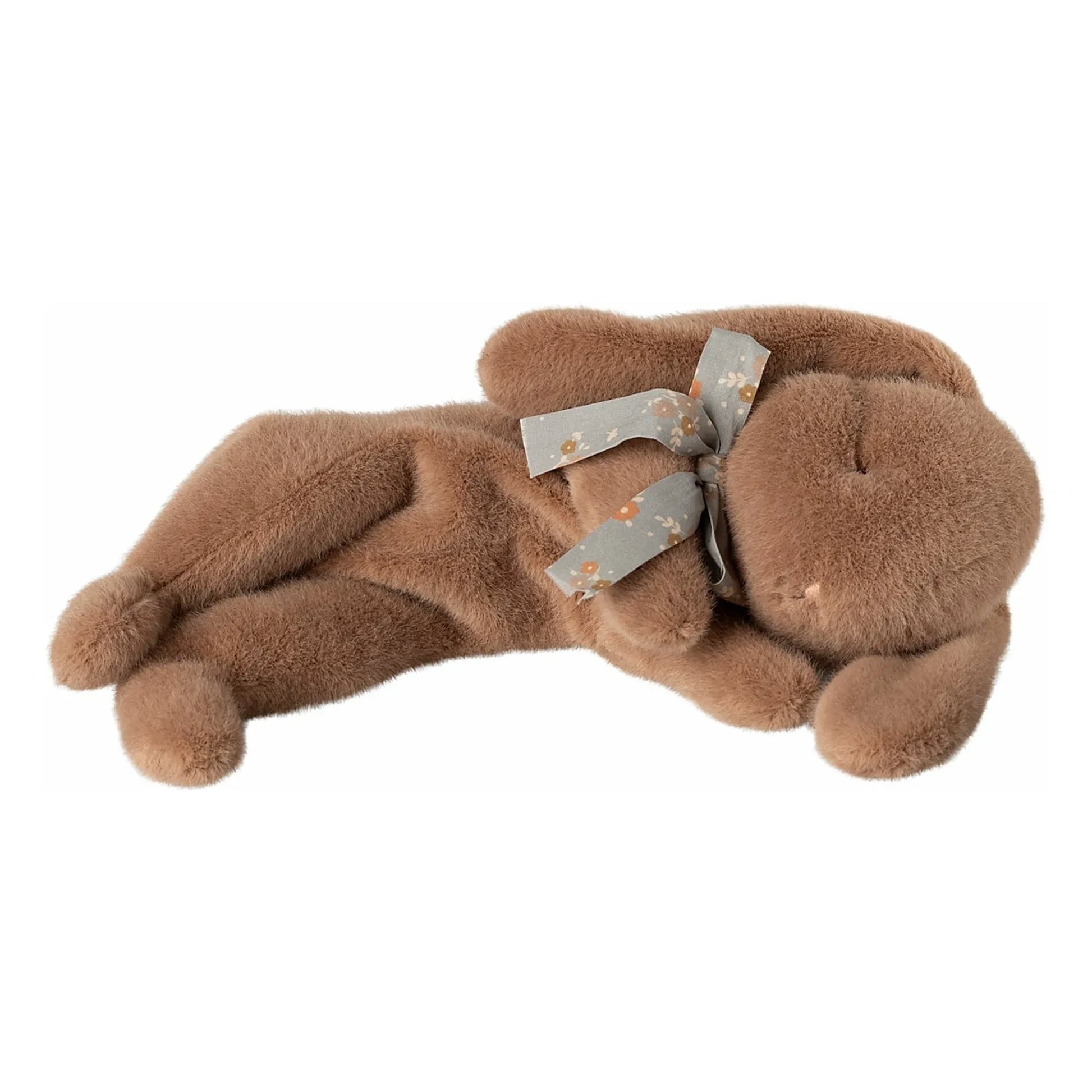 Maileg - Sleeping bunny plush | Chocolate