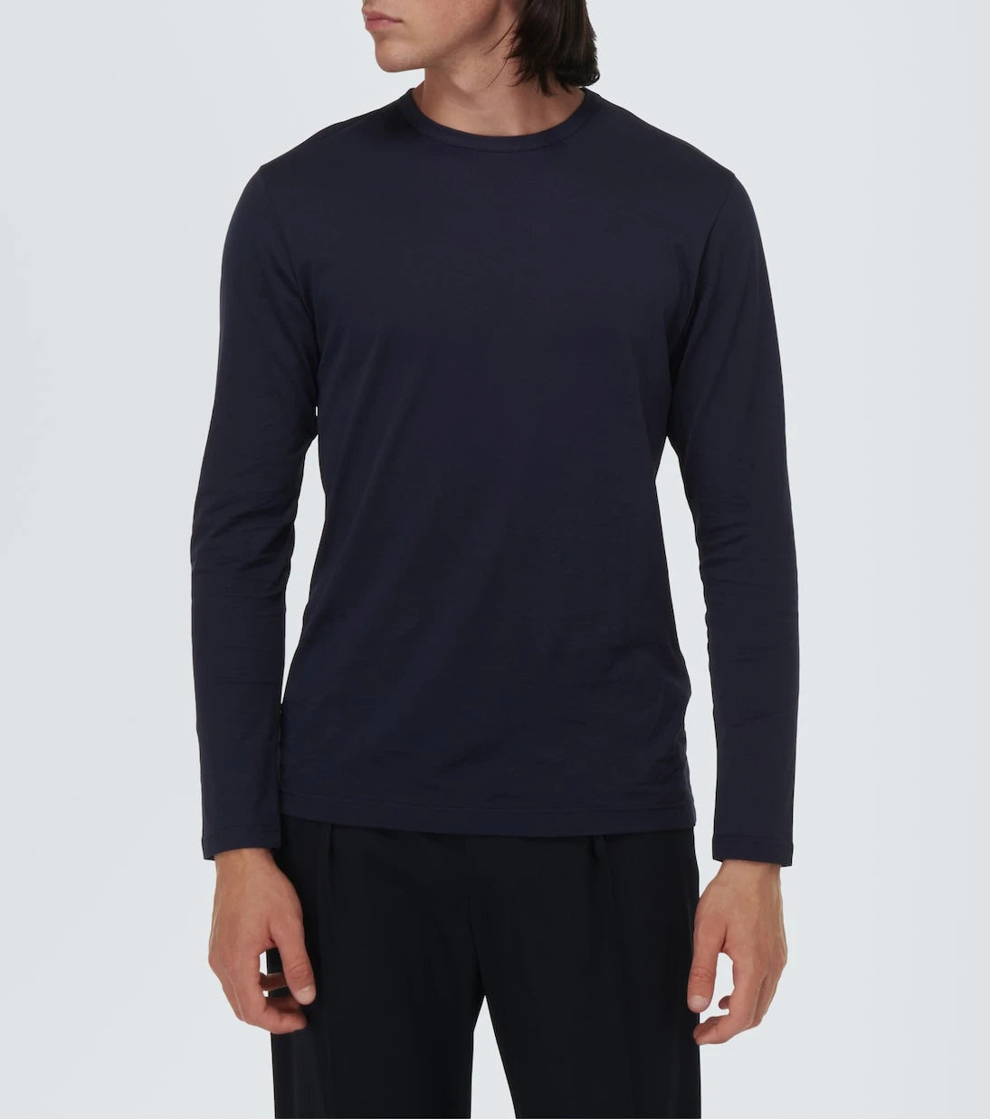 Sunspel - Classic long sleeve cotton T-shirt