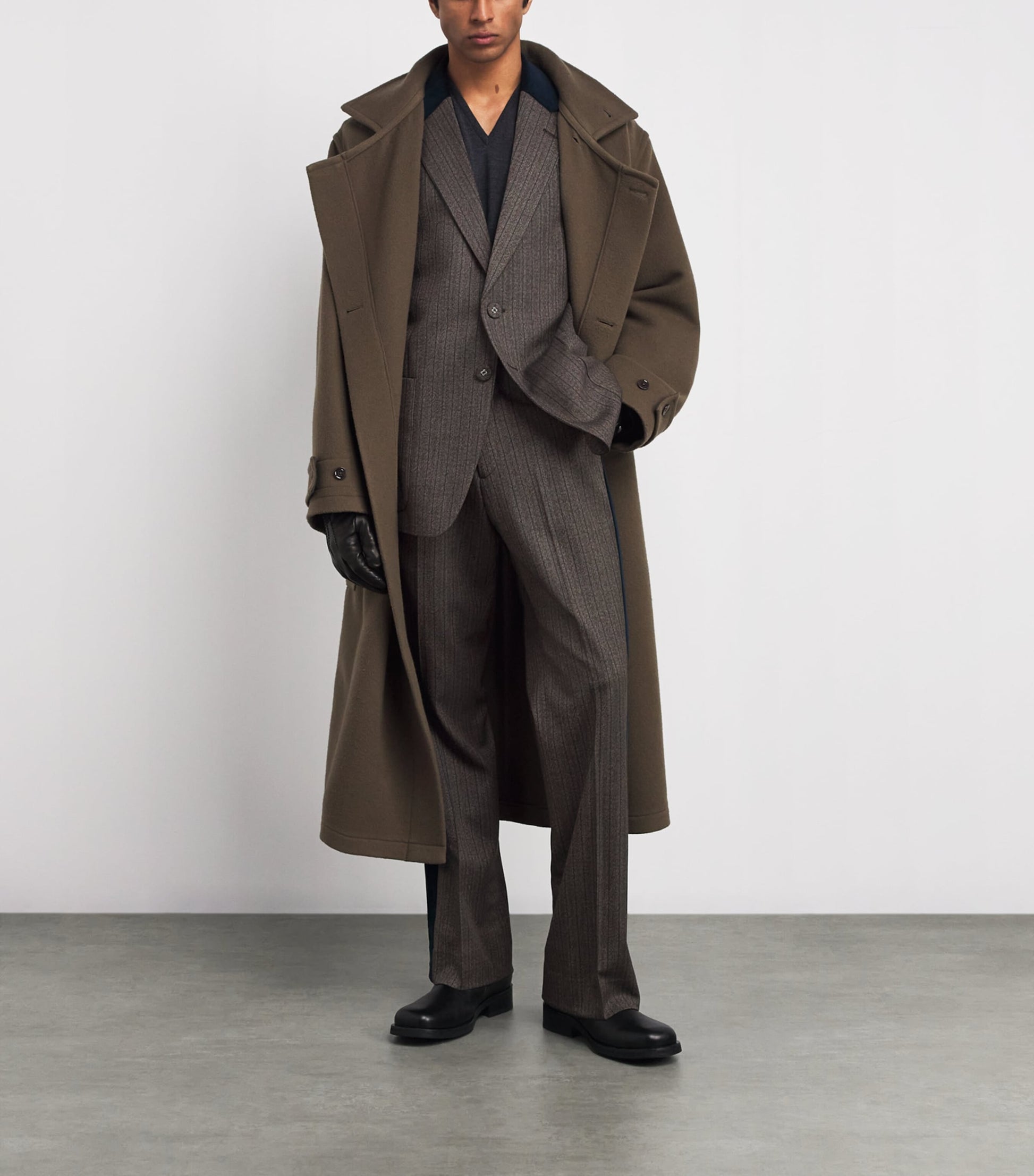 Wool-Blend Alto Trousers