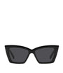 Saint Laurent Black Acetate SL 657 Sunglasses