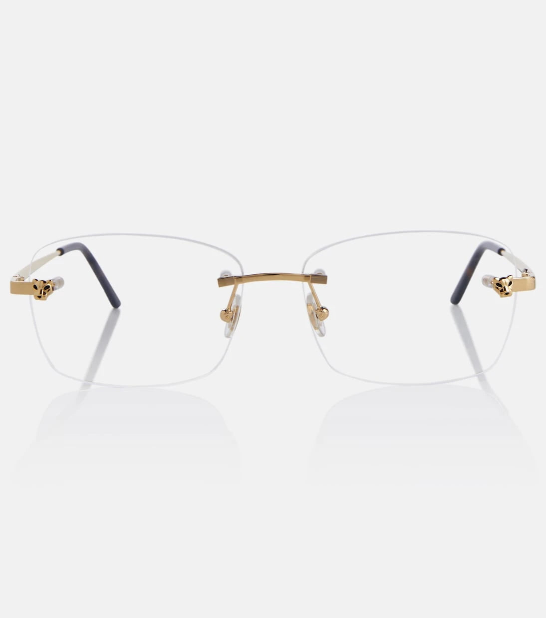 Cartier Eyewear Collection - Panthère de Cartier rectangular glasses