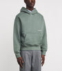 Cotton Logo Hoodie SAGE/ECRU
