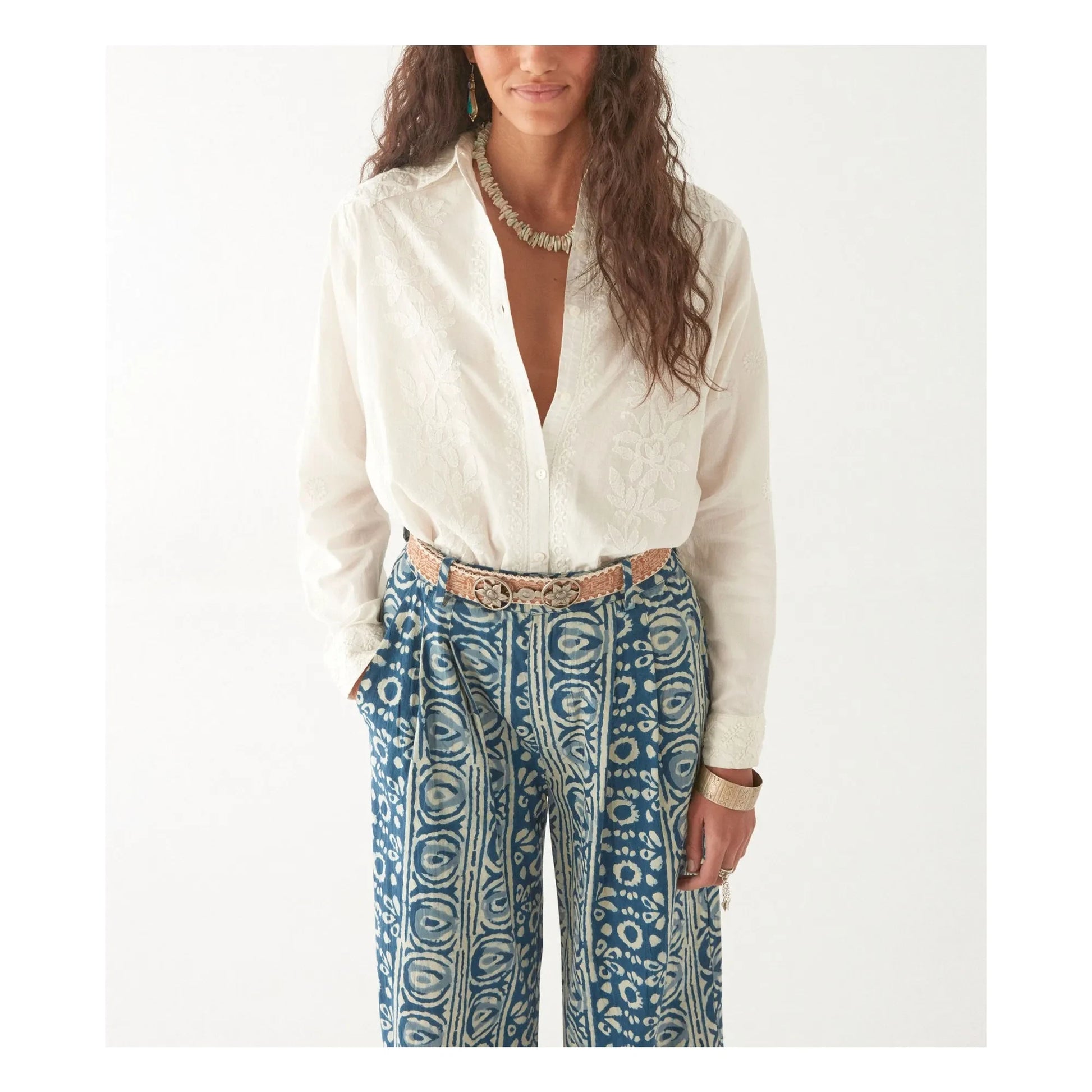 Maison Hotel - Oceano Mare Giselle pants | Blue