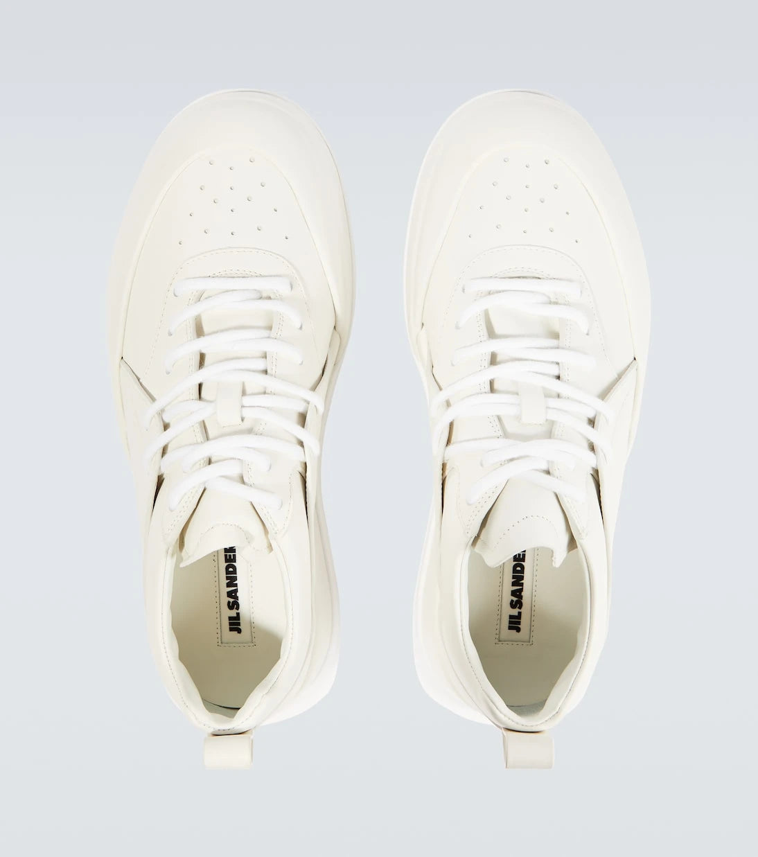Jil Sander - Semanado leather sneakers