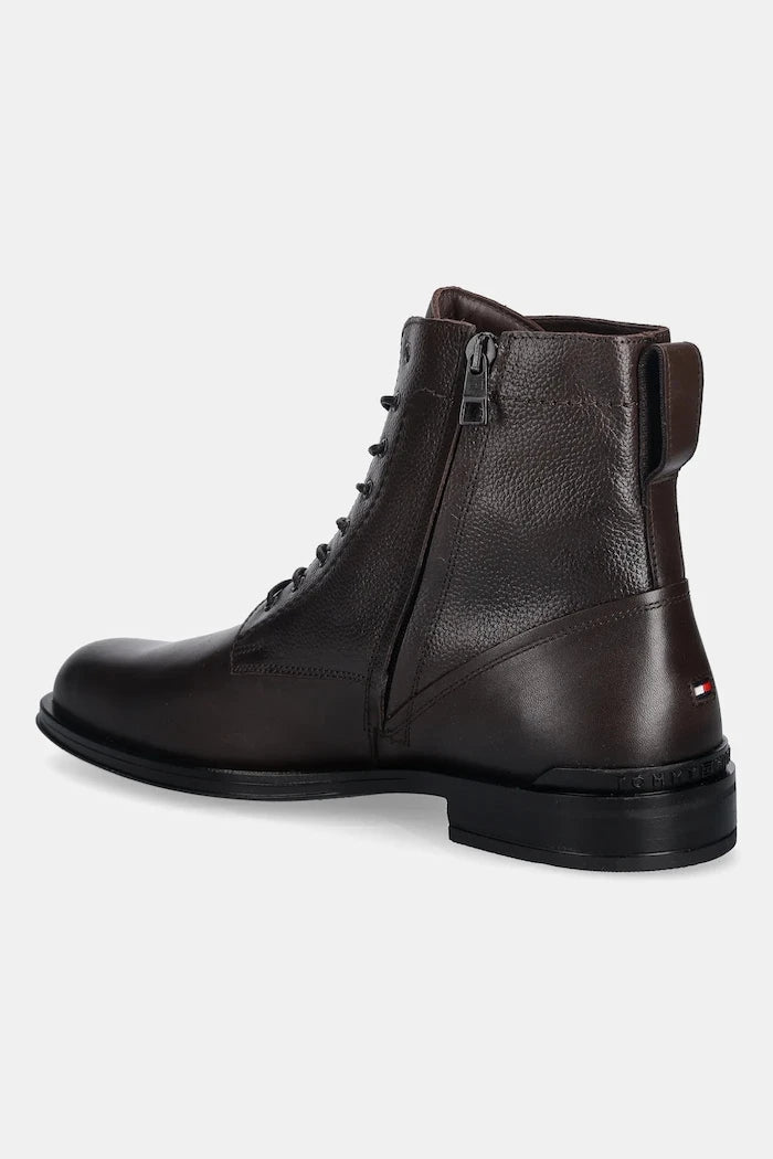 Tommy Hilfiger CORPORATE HILFIGER LTH ZIP BOOT Deri Bot