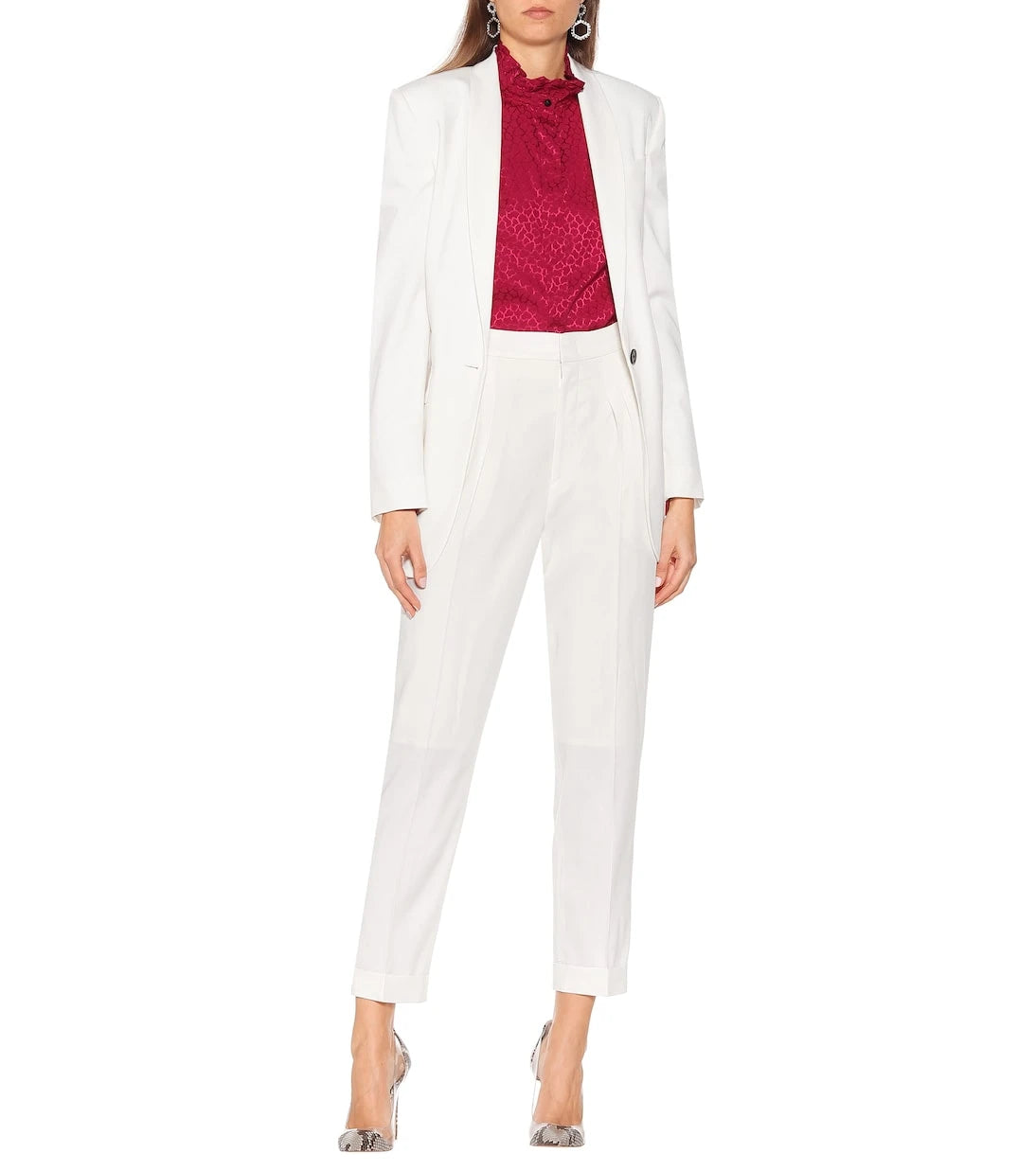 Isabel Marant - Pelisso high-rise wool pants