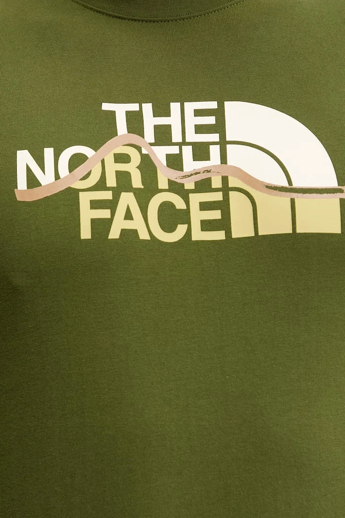 Памучна тениска The North Face MOUNTAIN