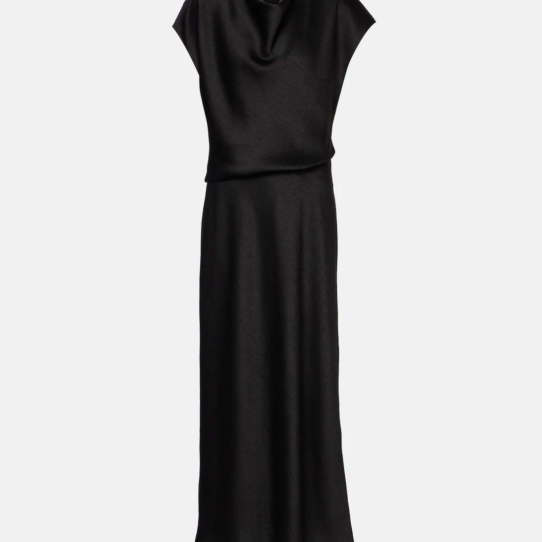 Vince - Draped satin maxi dress