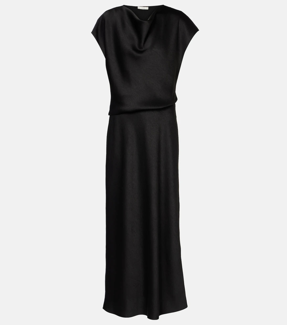Vince - Draped satin maxi dress
