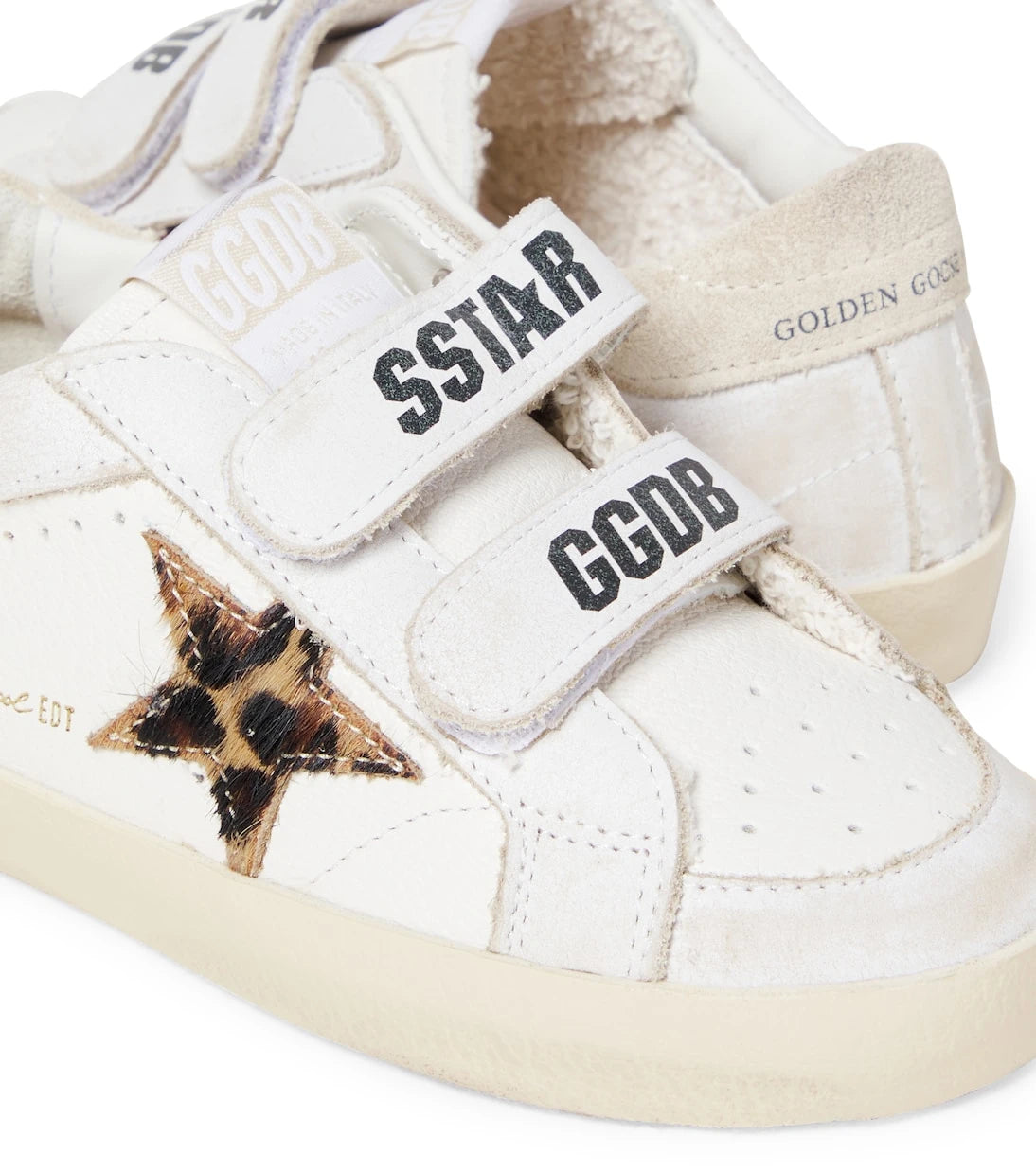 Golden Goose Kids - حذاء سنيكرز جلدي أولد سكول