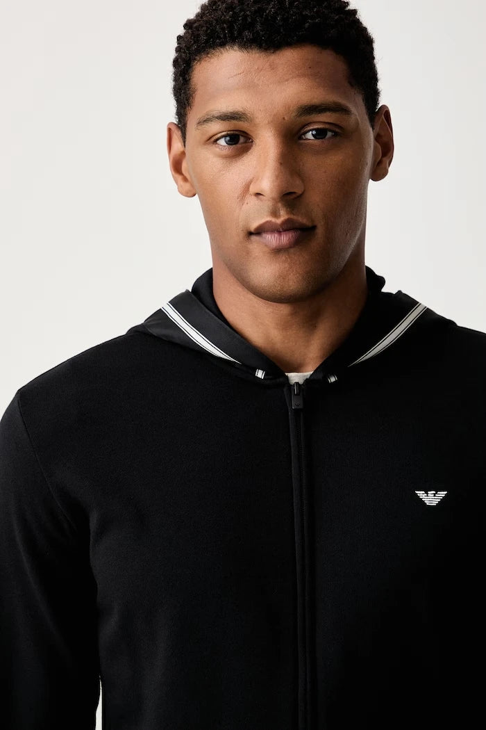 Emporio Armani Underwear Erkek Pamuklu Ev İçi Sweatshirt