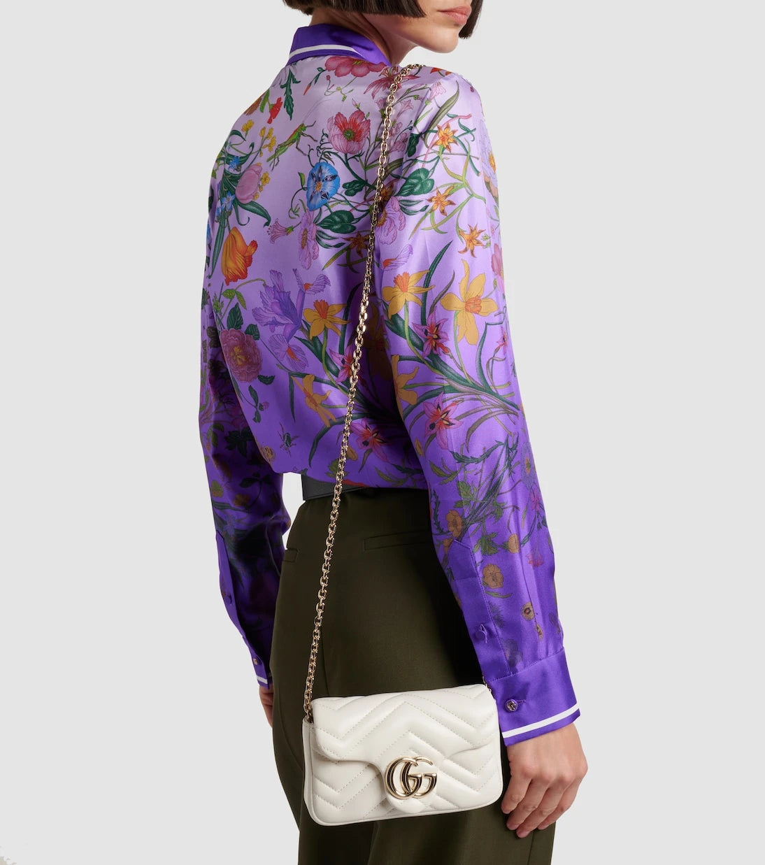 Gucci - GG Marmont Mini leather shoulder bag
