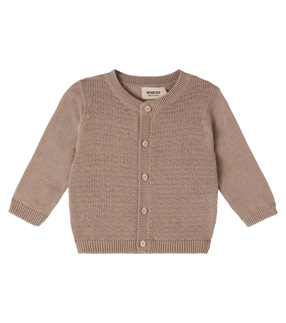 Wheat - Baby Bjørn cotton cardigan